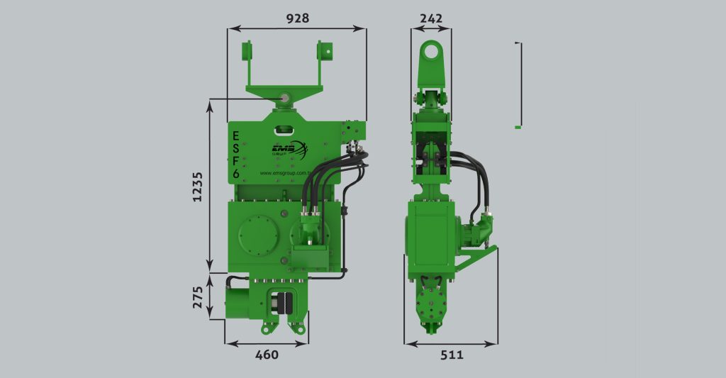 ESF6B Vibro Çakıcı