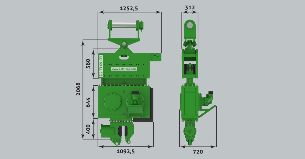 ESF12B Vibro Çakıcı