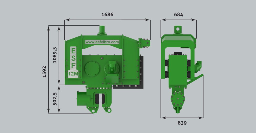 ESF12M Vibro Çakıcı