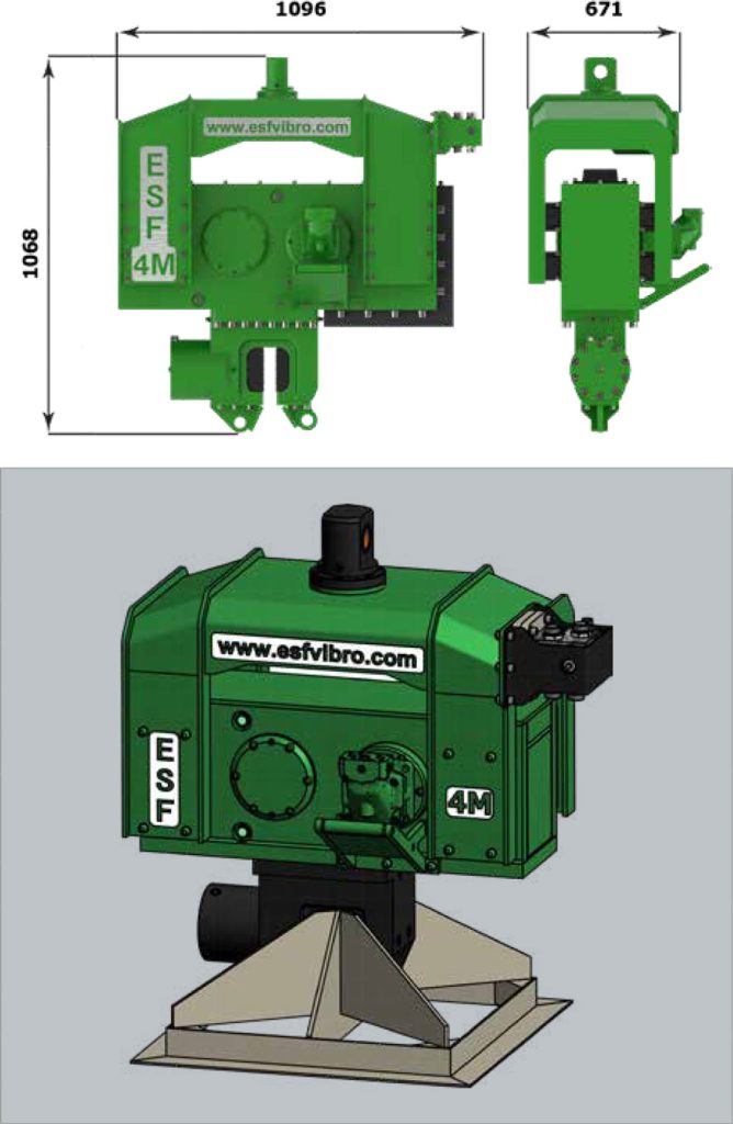 ESF4M Vibratory hammer