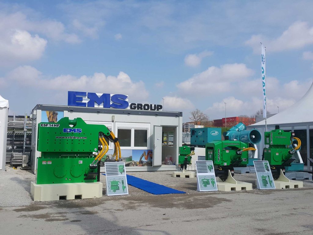 EMS Group - Vibratory Hammer, Pile driver and Tube Hammer manufacturing company