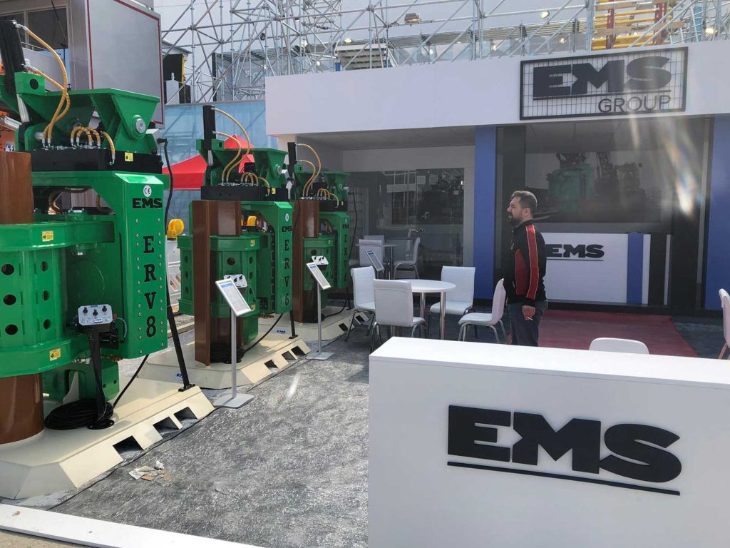 EMS Group - Vibratory Hammer, Pile driver and Tube Hammer manufacturing company