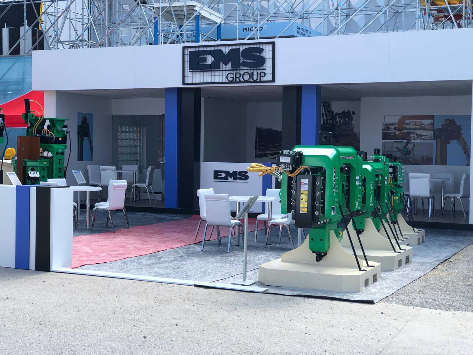 EMS Group - Vibratory Hammer, Pile driver and Tube Hammer manufacturing company